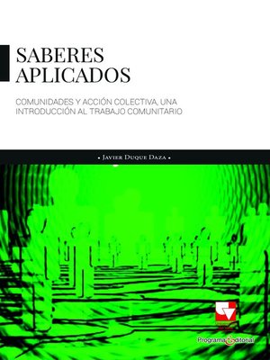 cover image of Saberes aplicados, comunidades y acción colectiva
